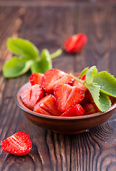 Image showing fresh strawberry