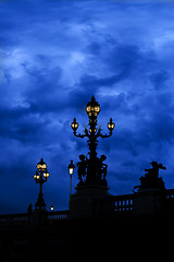 Image showing Bridge of the Alexandre III, Paris