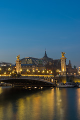 Image showing Bridge of the Alexandre III, Paris