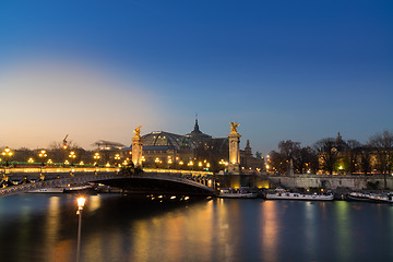 Image showing Bridge of the Alexandre III, Paris