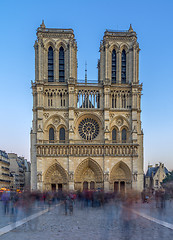 Image showing Paris notre Dame