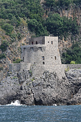 Image showing Fort Tower Amalfi