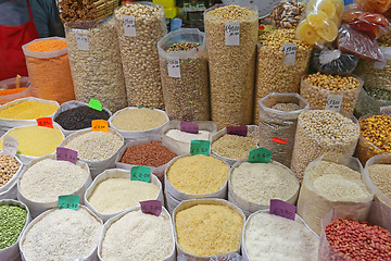 Image showing Rice and Nuts