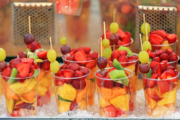 Image showing Fruits Cups