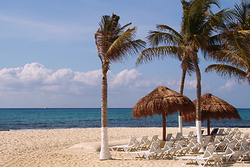 Image showing Playa del Carmen beach