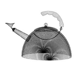 Image showing Teapot concept. 3d illustration