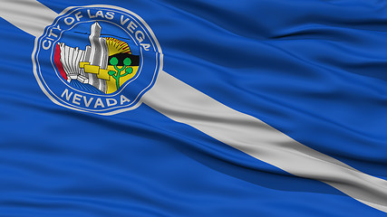 Image showing Closeup of Las Vegas City Flag