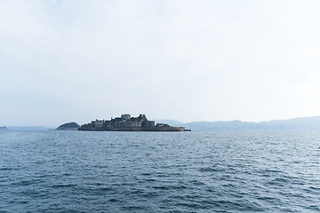 Image showing Hashima Island in Nagasaki city