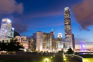 Image showing Hong Kong night