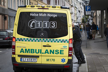 Image showing Norwegian Ambulance