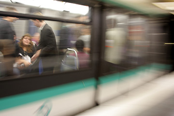 Image showing Metro in Paris