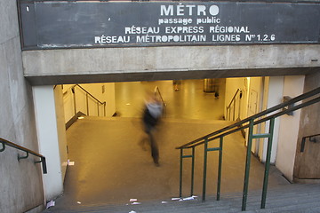 Image showing Metro in Paris