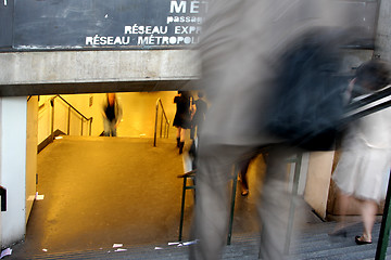 Image showing Metro in Paris