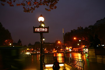 Image showing Metro in Paris