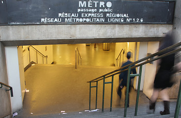 Image showing Metro in Paris