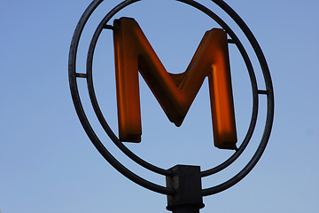 Image showing Metro in Paris