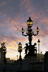 Image showing Bridge of the Alexandre III, Paris