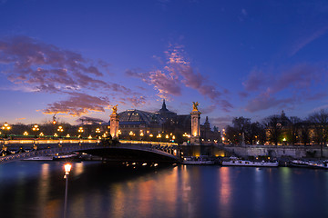 Image showing Bridge of the Alexandre III, Paris