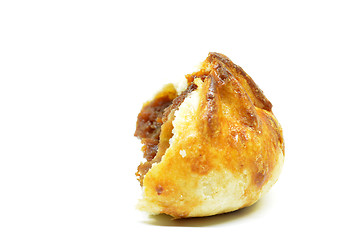 Image showing Crispy BBQ roasted chicken buns
