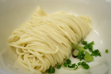 Image showing Chicken noodle soup in Din Tai Fung restaurant