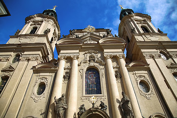 Image showing View of Cathedral of Saint Nicolas at the Old Town Square in Pra