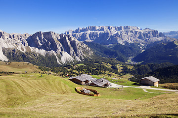 Image showing Dolomite Alps, landscape