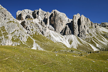 Image showing Dolomite Alps, landscape