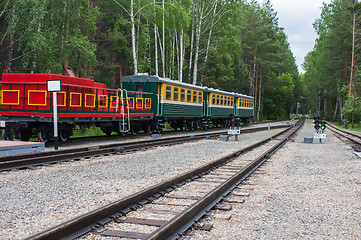 Image showing Railroad in a day