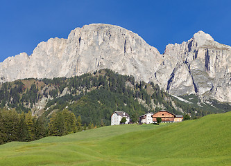 Image showing Dolomite Alps, landscape