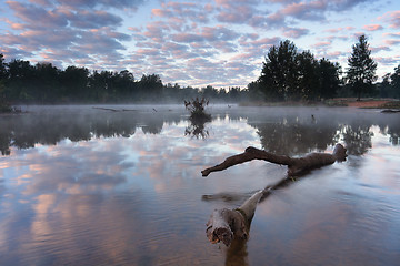 Image showing Misty reflections