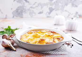 Image showing gratin from potato