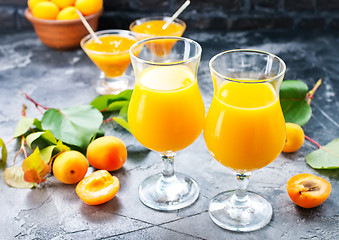 Image showing apricot juice