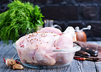 Image showing raw chicken