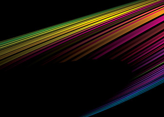 Image showing Rainbow burst