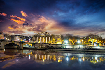 Image showing French National Assembly, Paris