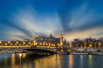 Image showing Bridge of the Alexandre III, Paris