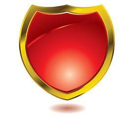 Image showing red shield