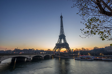 Image showing Paris, with the Eiffel Tower