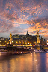Image showing Bridge of the Alexandre III, Paris 