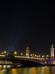 Image showing Bridge of the Alexandre III, Paris