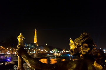 Image showing Bridge of the Alexandre III, Paris