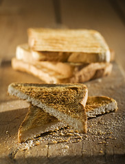 Image showing toast