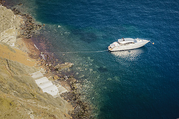 Image showing a boat in the ocean