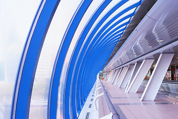 Image showing Modern Bridge Interior