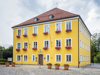 Image showing the town hall Bad Tolz Bavaria Germany