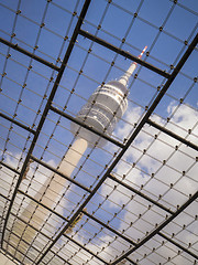 Image showing the television tower of Munich Bavaria Germany