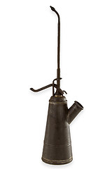 Image showing Old oil can