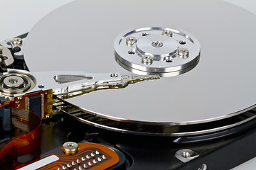 Image showing Hard drive disk in Detail