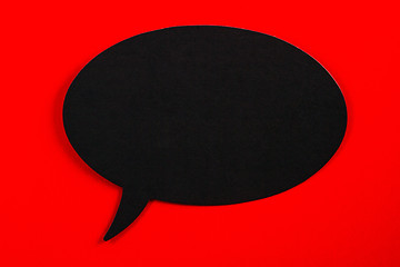 Image showing Blank speech bubble