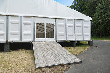 Image showing Large Exhibition Tent